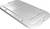 Metal plate with circular and rectangular embossings and rounded corners. Screw holes at the edges.