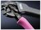 The image shows a crimping plier by Rittal with a black handle and a pink lever. It is suitable for cable cross-sections ranging from 0.14–10 mm².
