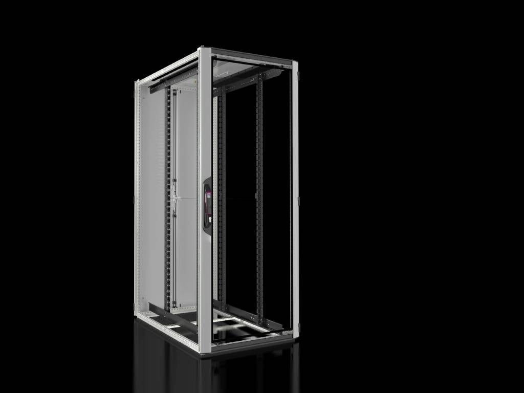 Rittal VX 5311.126 19" server rack cabinet (W x H x D) 800 x 2000 x 1200 mm 42 U Grey, Black