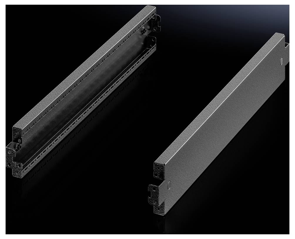 Rittal VX 8640.034 8640034 Steel plate Black 2 pc(s)-0