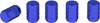 Eufab Valve dust cap 5-piece set Blue