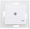 'Key Switch IP44', square, white, with key symbol in bottom right. Suitable for outdoor use.