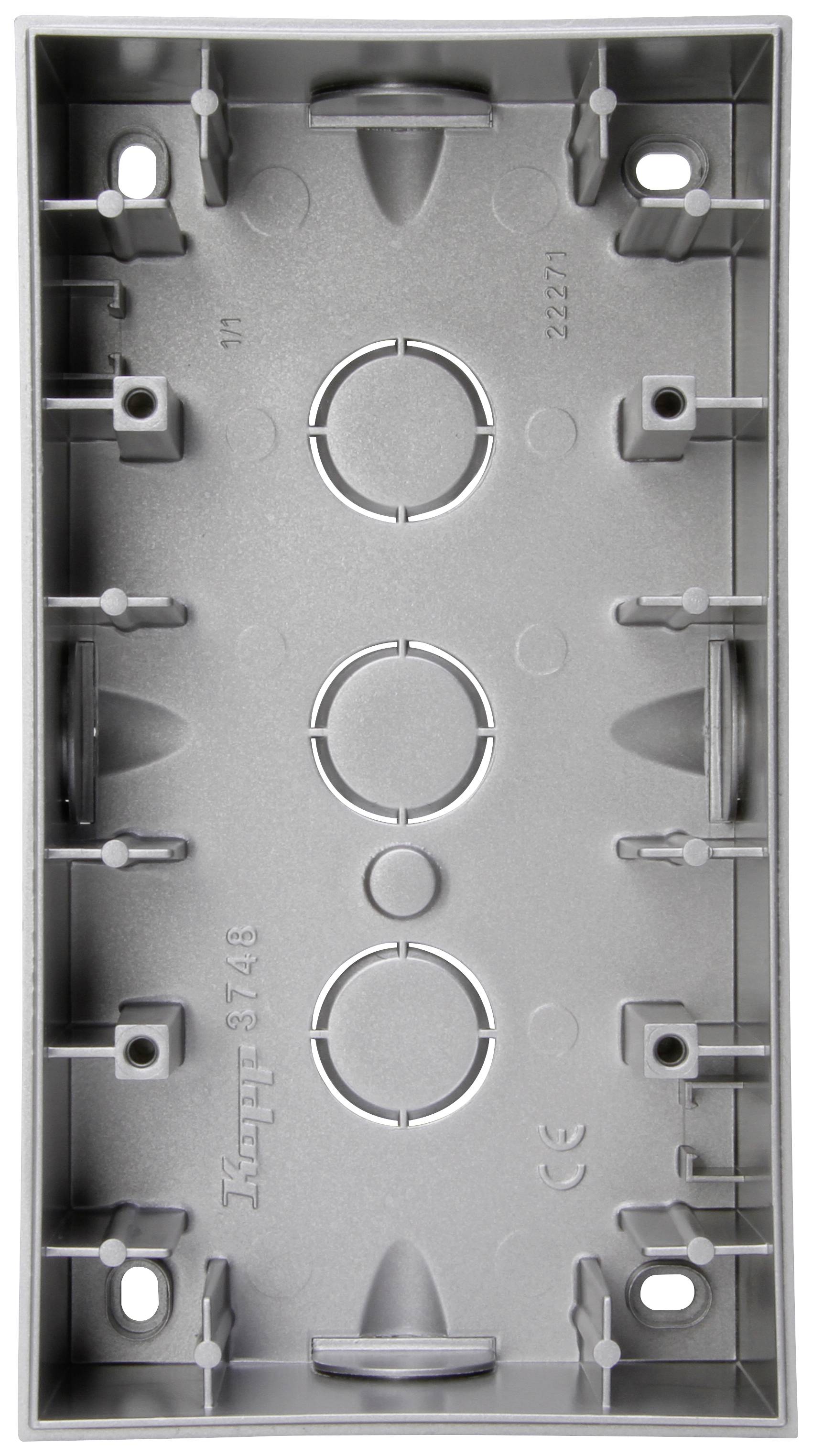Image of Kopp Surface-mount casing Stainless steel 374847001