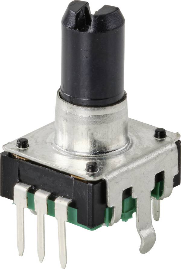 TRU COMPONENTS TC-9415588 EC12S-H6-20F7-24P-24CC Rotary switch 5 V 0.5 mA 360 ° 1 pc(s)