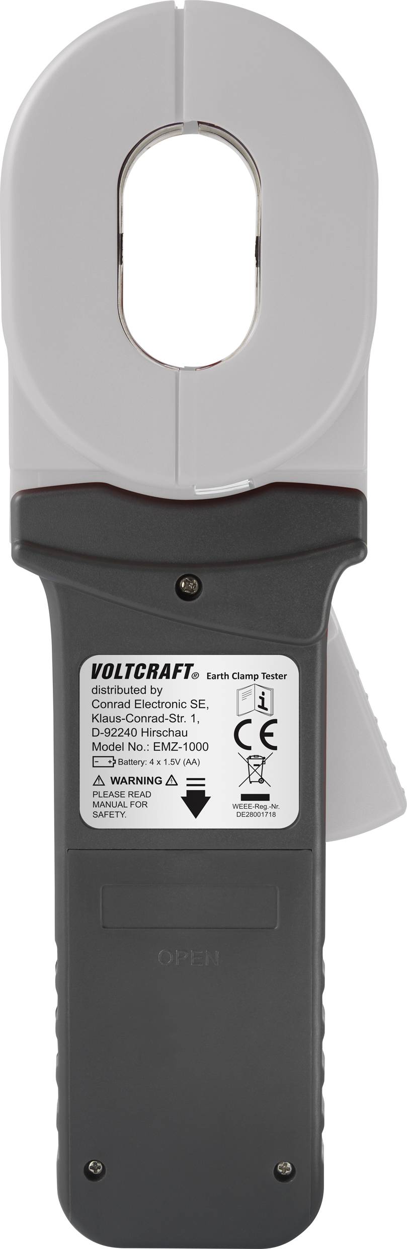 VOLTCRAFT EMZ1000 Earth ground meter 0.01 1200 Ω