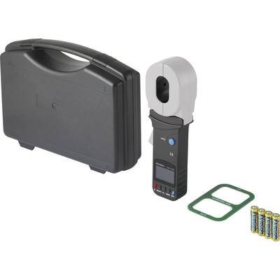 A portable cable tester with display, batteries, mask and sturdy plastic carry case. Ideal for electricians and technicians.