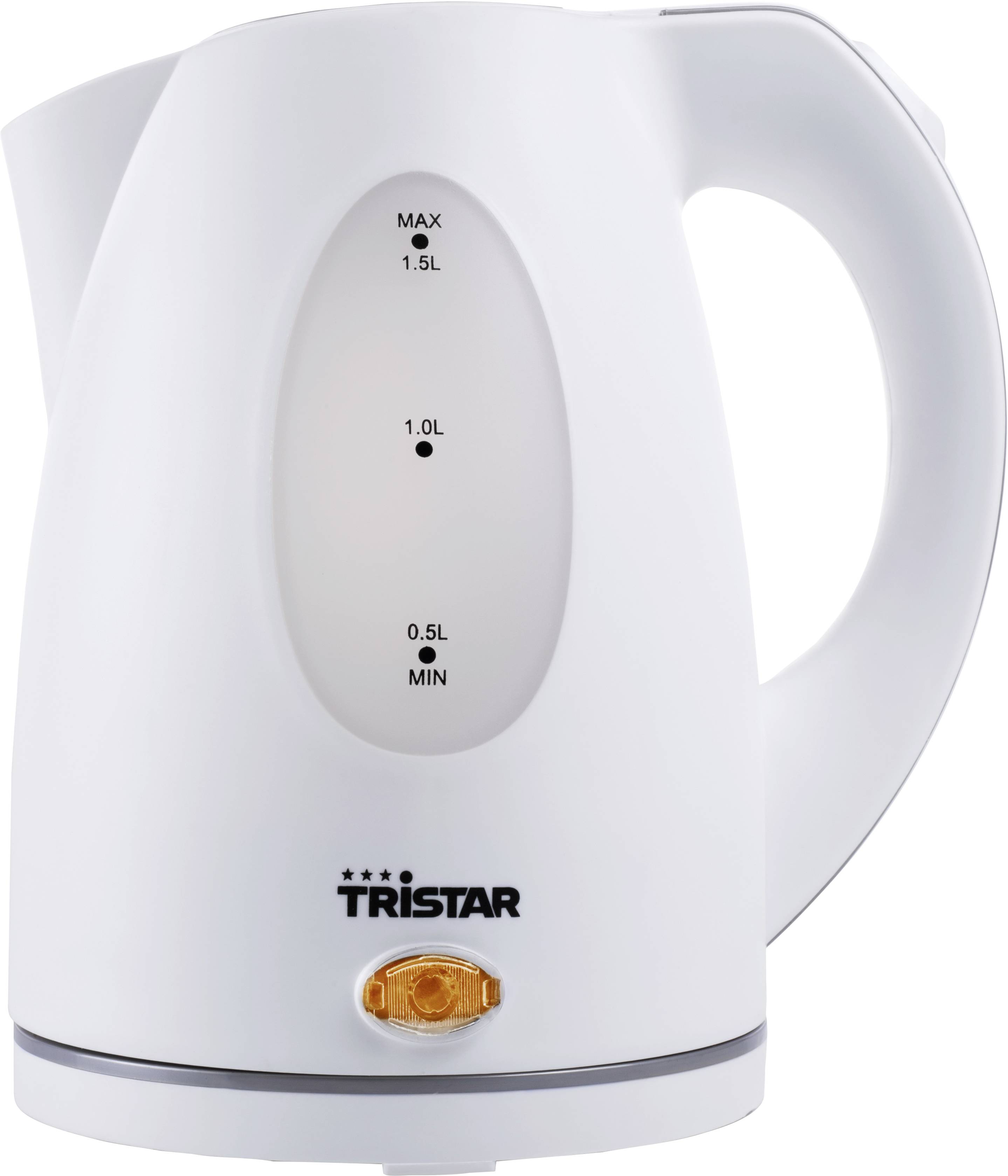 Tristar WK-1324 Kettle cordless, BPA-free, Overheat protection White Capacity: 1.5 l