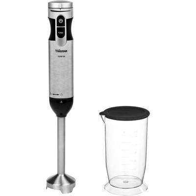 Image of Tristar MX-4828 Hand-held blender 1000 W with graduated beaker, Turbo function, stepless speed control Stainless steel, Black