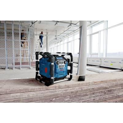 Bosch Professional GPB 18V-5 C Workplace radio FM Bluetooth, AUX splashproof-1