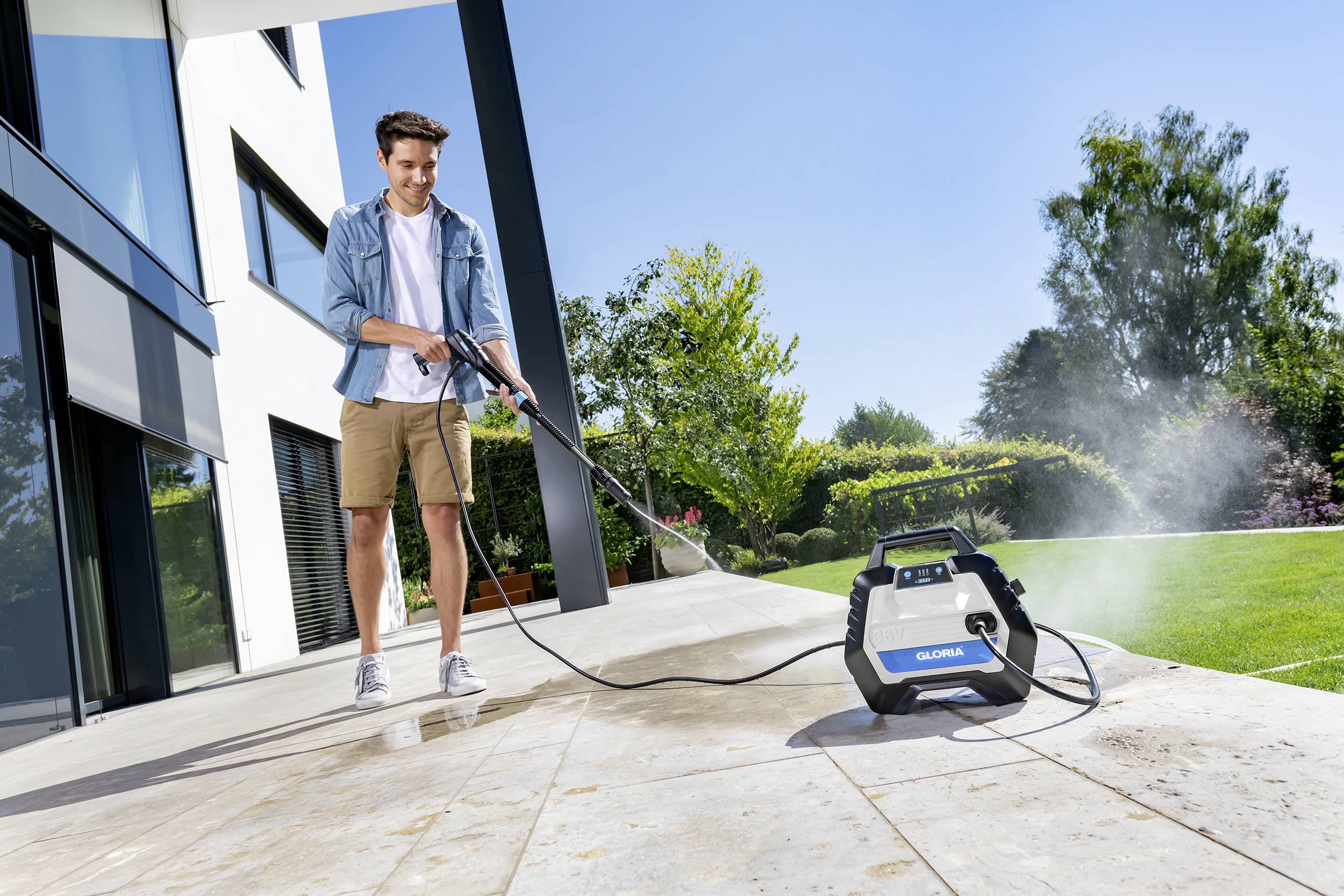 Gloria Haus und Garten MultiJet 36V Pressure washer 50 bar Cold water