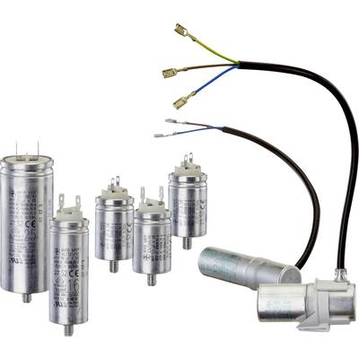 Hydra MKP_500_MAB 20uF 40x98 1 pc(s) MKP motor capacitor Connector clips  20 µF 500 V AC 5 %  (Ø x L) 40 mm x 98 mm 
