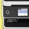 A printer with a colour 6.1 cm LCD display, showing options such as copying, scanning, and maintenance.