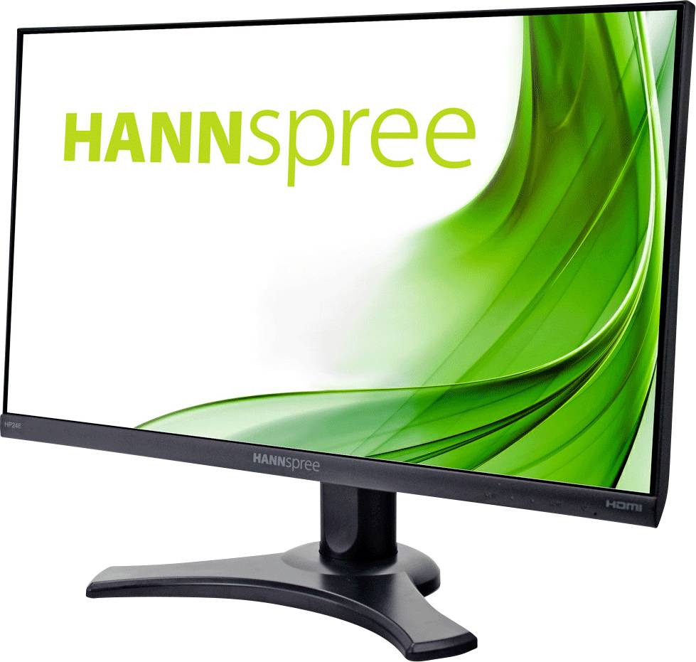 Hannspree HP248UJB LED EEC D (A - G) 60.5 cm (23.8 inch) 1920 x 1080 p 16:9 4 ms HDMI™, DisplayPort, VGA, USB A (USB 3.2-10