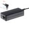 Black laptop power adapter with an angled connector. Labelling shows 'Pin 3.0 mm' and '4.5 mm'. Voltage and power: 19.5 V, 2.31 A, 45 W.