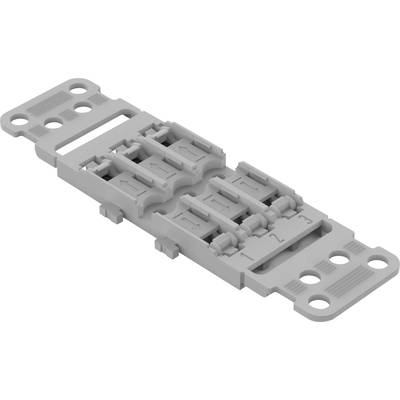 Grey connector with six sockets, numbered from 1 to 3 on each side. Used in electrical or electronic applications.