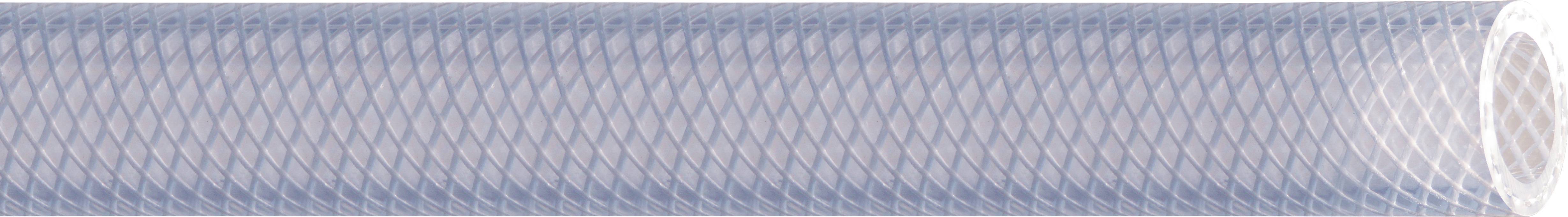 Hozelock 163305 PVC Schlauch mit Gewebe Ø9 x 15 mm Braided hose Hose inside diameter=9 mm Sold per metre Transparent-1