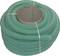 A coiled, green spiral suction hose with a white inner section, likely suitable for industrial or garden applications.