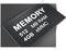 Electronic memory card with the inscription 'MEMORY 512 MB RAM, 4GB eMMC', on a dark background.