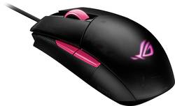 Asus Rog Strix Impact Ii Elektro Punk Radio Gaming Mouse Optical Backlit Ergonomic Black Pink Conrad Com