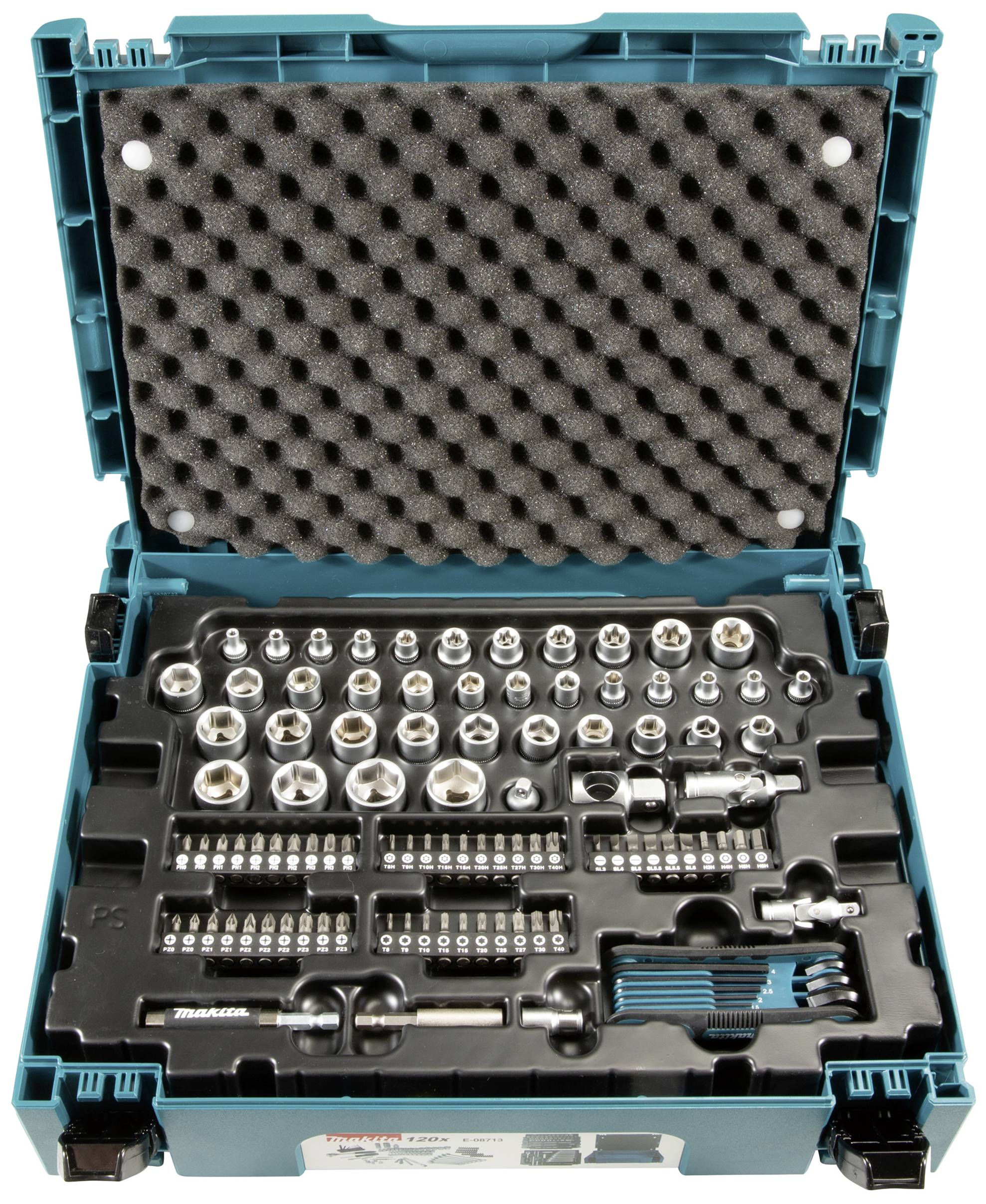 Vend tilbage respons kristen Makita E-08713 E-08713 Universal Tool kit Case 120-piece | Conrad.com