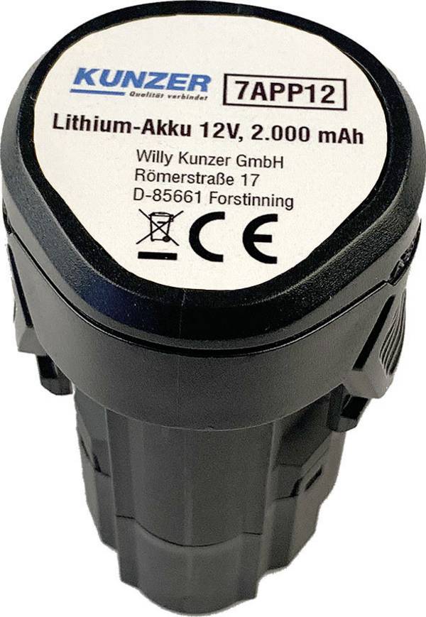 Kunzer 7APP12 Tool battery 12 V 2 Ah Li-ion