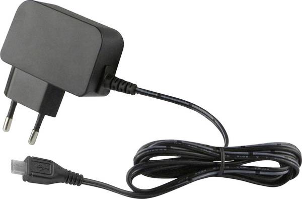 HN Power HNP12-MicroUSBL6 USB charger 1x Micro-USB Black Indoors