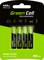 'Pack of four rechargeable AAA batteries by Green Cell, 800mAh capacity, shown with devices such as camera and remote control.'