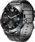 A digital wristwatch with a round display shows the date 'SEP 23', 18,333 steps, 120 BPM and the weekday symbol for Tuesday.