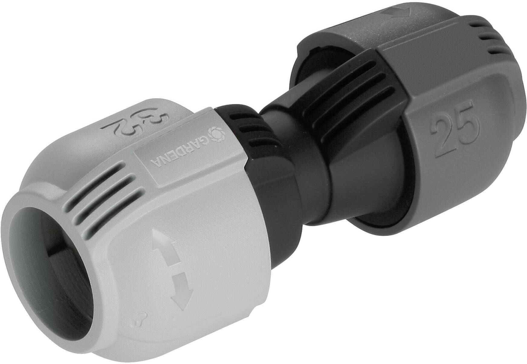 'Gardena Pipe Connector 25 mm for Watertight Connection.'