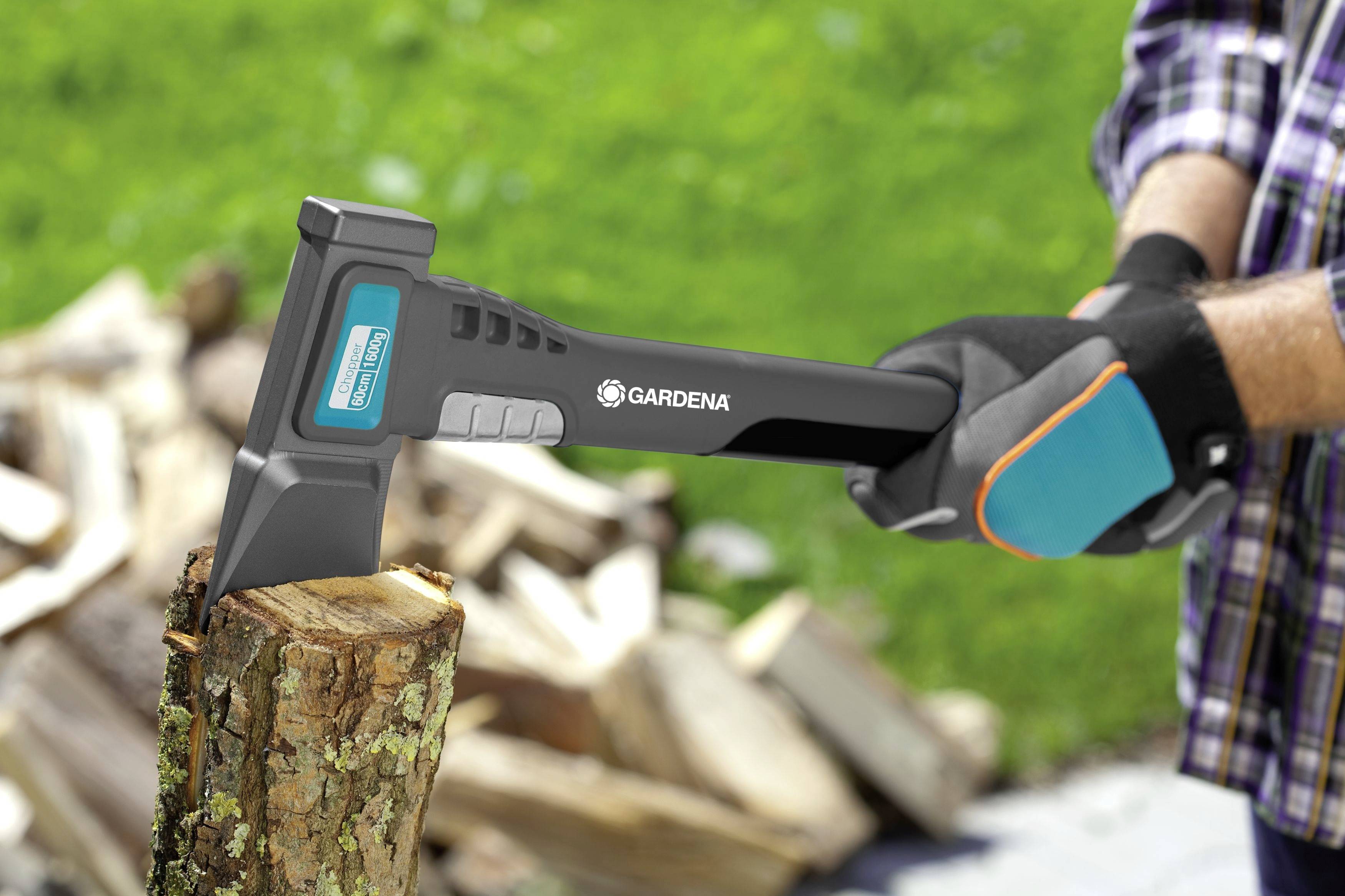 GARDENA 08718-30 Splitting hatchet 600 mm 1.6 kg Head weight 1200 g-2