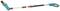 Cordless branch saw with extendable handle, perfect for cutting branches at hard-to-reach heights.