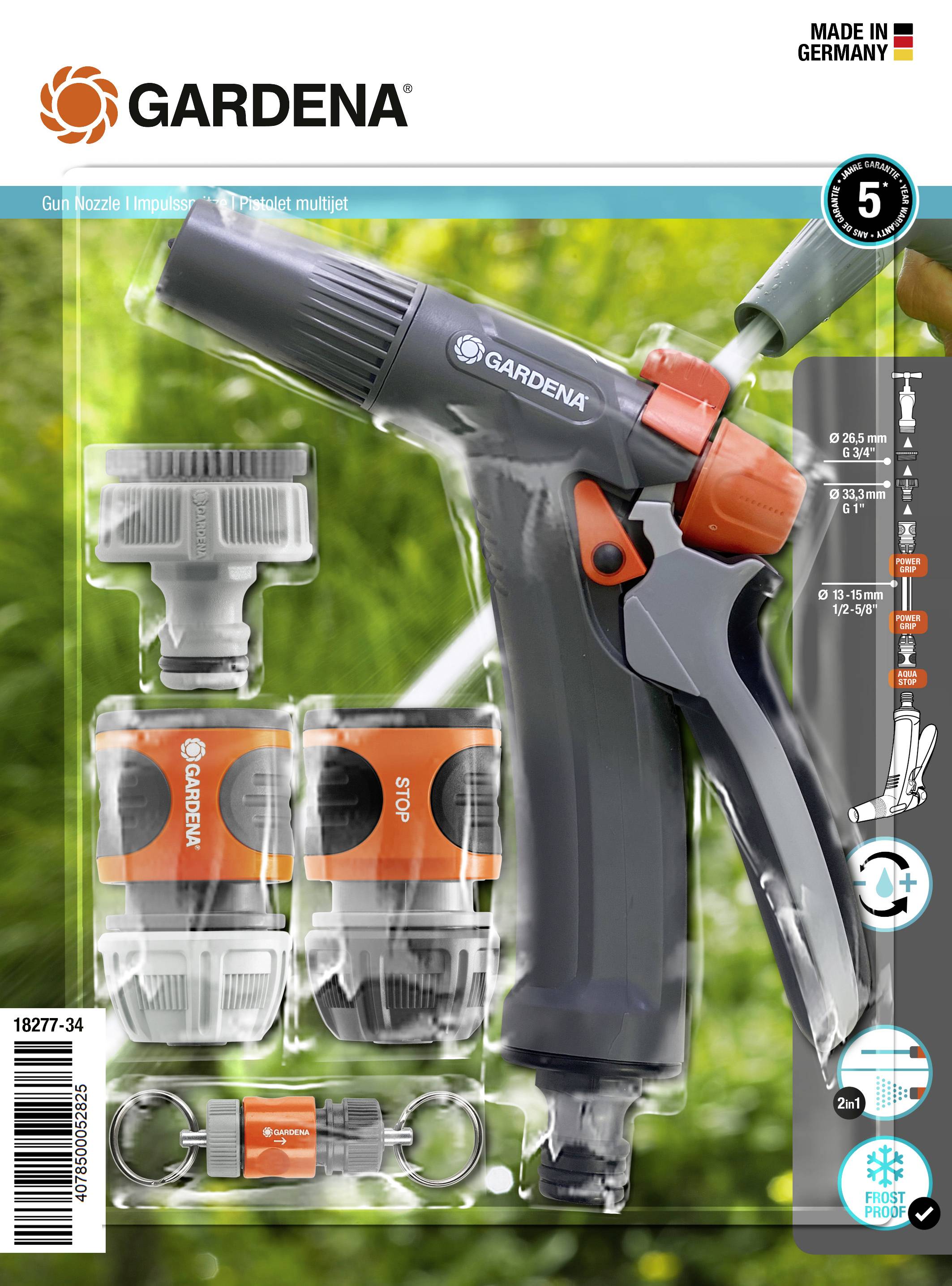 Buy GARDENA 18277-34 Nozzle sprayer + connector set | Conrad 