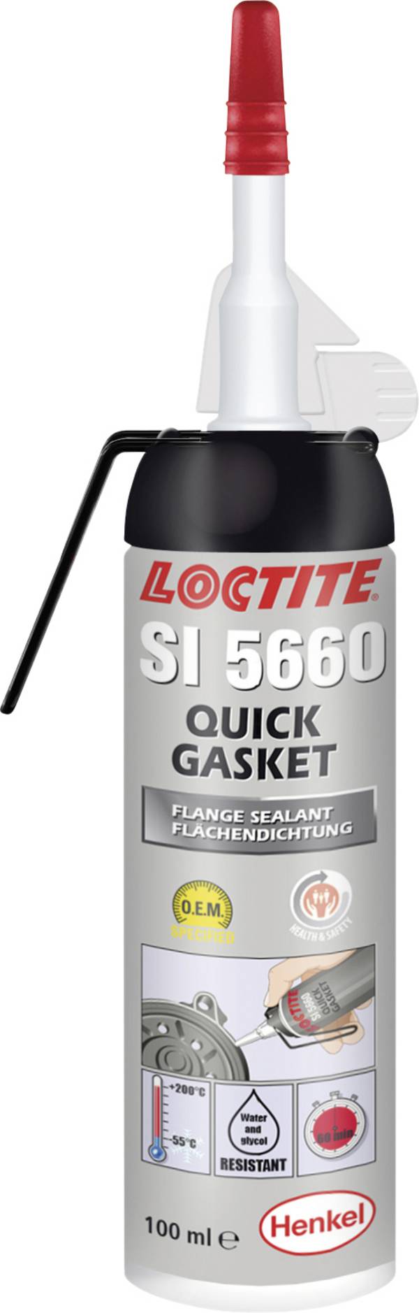 LOCTITE® SI 5660 Silicone Factory colour Grey 2326228 100 ml