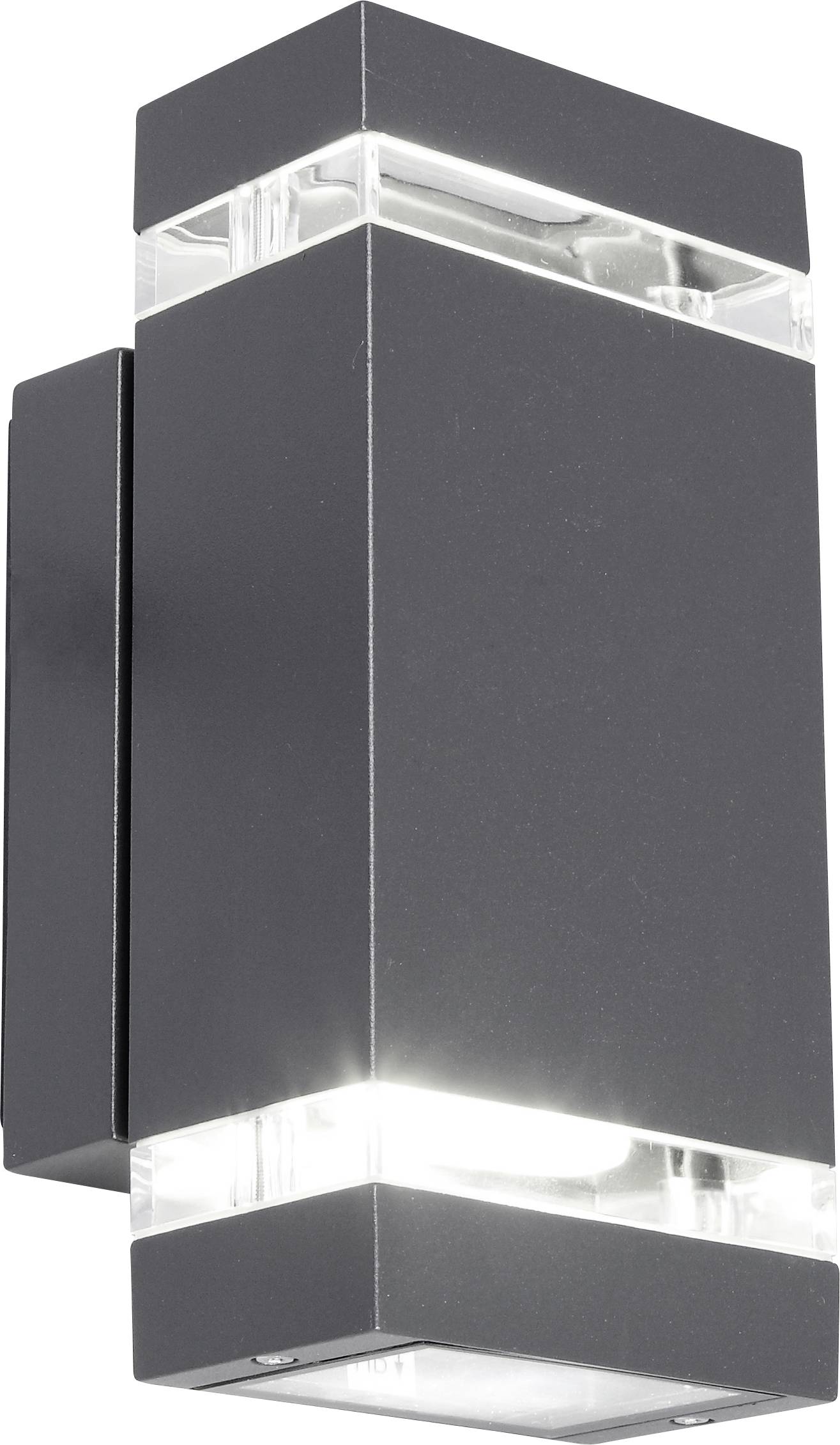 Lutec FOCUS 4250294308238 Outdoor wall light GU10 Anthracite