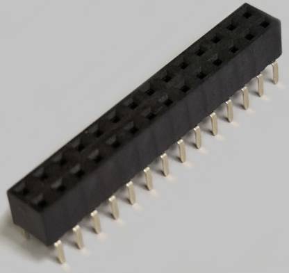 BKL Electronic SIL socket (standard) No. of rows: 2 Pins per row: 14 10122227 1 pc(s) Tube-0