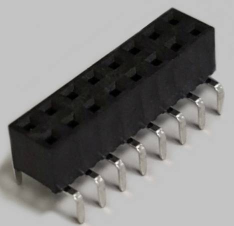 BKL Electronic SIL socket (standard) No. of rows: 2 Pins per row: 8 10122232 1 pc(s) Tube