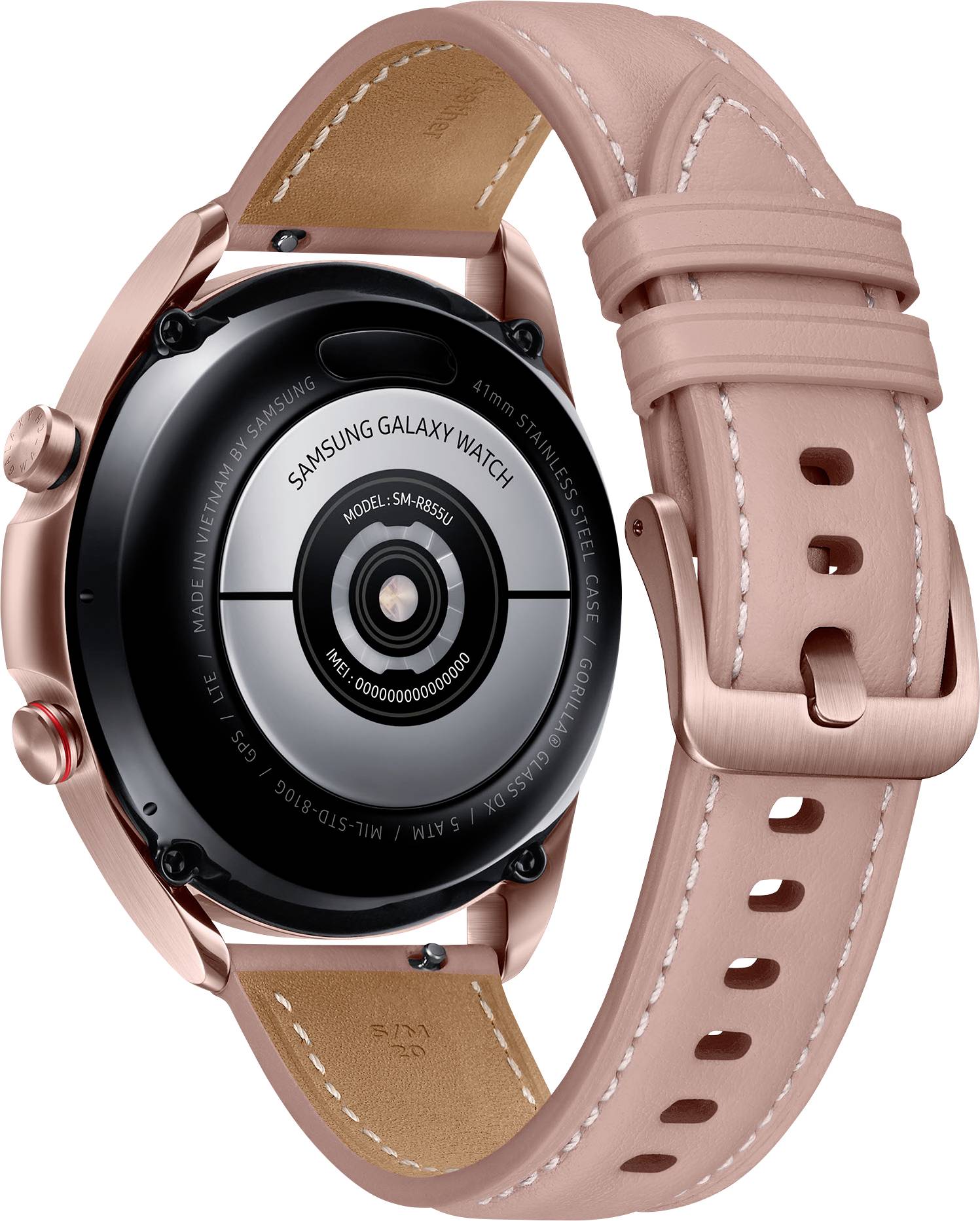 Samsung Galaxy Watch 3 Smartwatch Refurbished (very good) 41 mm Pink, Bronze-5