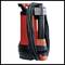 Submersible pump in red and black with cable, suitable for draining cellars or pumping out ponds.