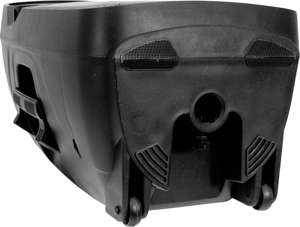 Omnitronic XFM-212AP Active PA speaker set Bluetooth, incl. microphone, Casters-5