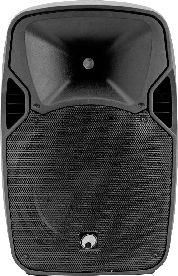 Omnitronic XFM-212AP Active PA speaker set Bluetooth, incl. microphone, Casters-10