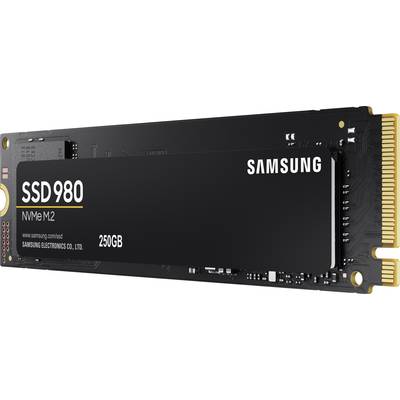 A Samsung NVMe M.2 SSD, model SSD 980, with 250 GB storage capacity.