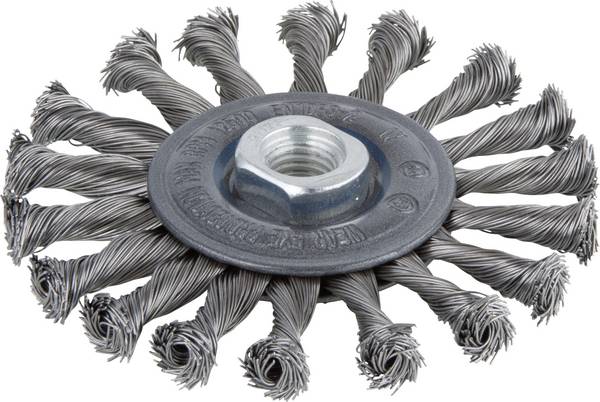Wolfcraft Steel wire disc brush WS M14 Ø 115 mm 2149000 1 pc(s)