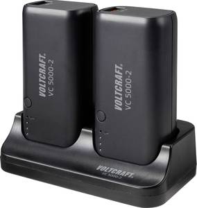 VOLTCRAFT VC 5000-2 Power bank 5000 mAh  Li-ion  Black Status display