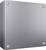 Metal box with four visible screws at the corners. Smooth surface, potentially an enclosure or control cabinet.