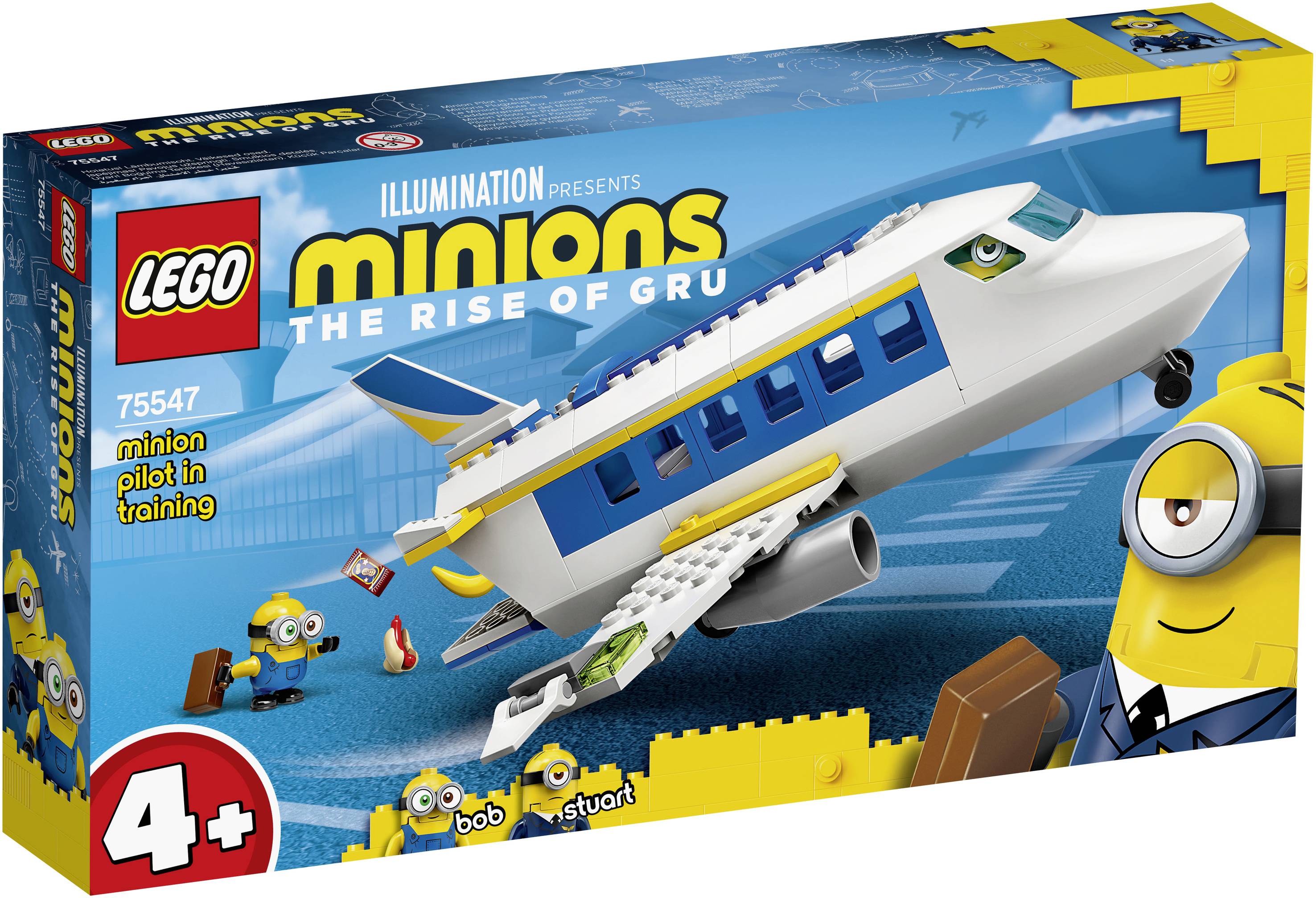 lego minions plane