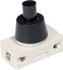 interBär Pushbutton switch 250 V AC 2 A 1 x Off/On latch (L x W) 25 mm x 14 mm 1 pc(s)