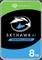 'Seagate SkyHawk AI 8TB Surveillance Hard Drive' Label with brand name and capacity specification.