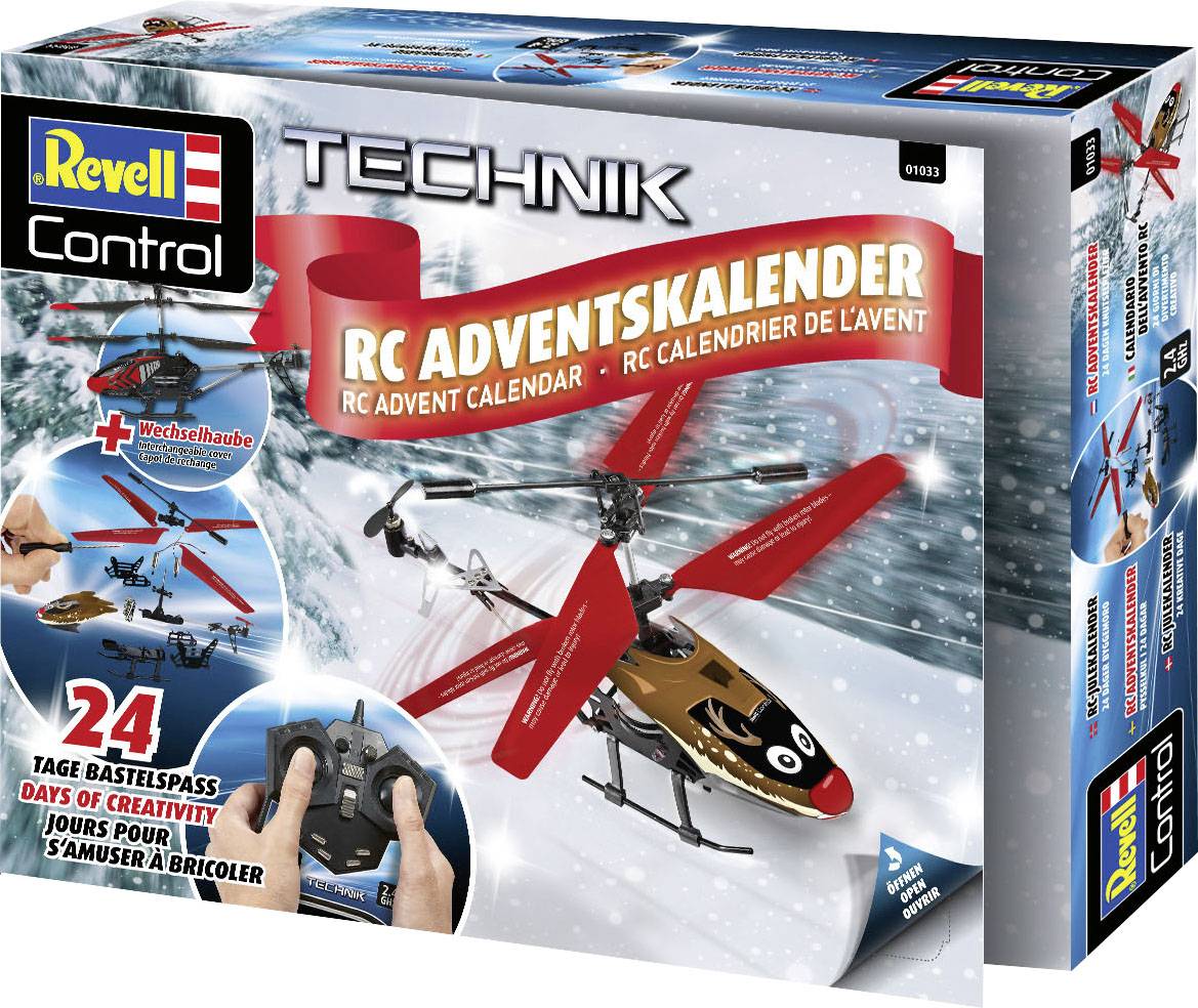 Revell Control RC Heli RC helicopter Advent calendar