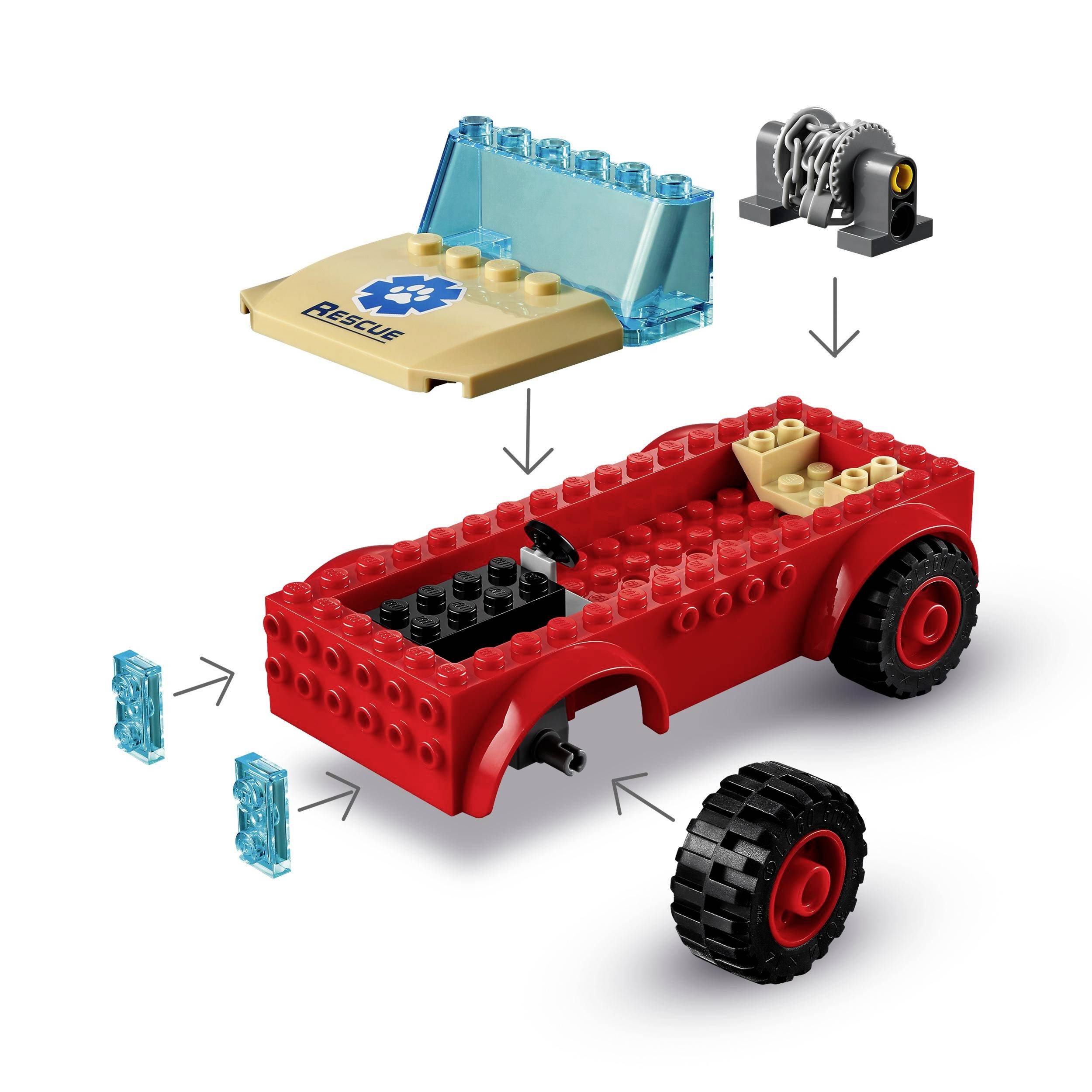 60301 LEGO® CITY Animal rescue off-road vehicle-9