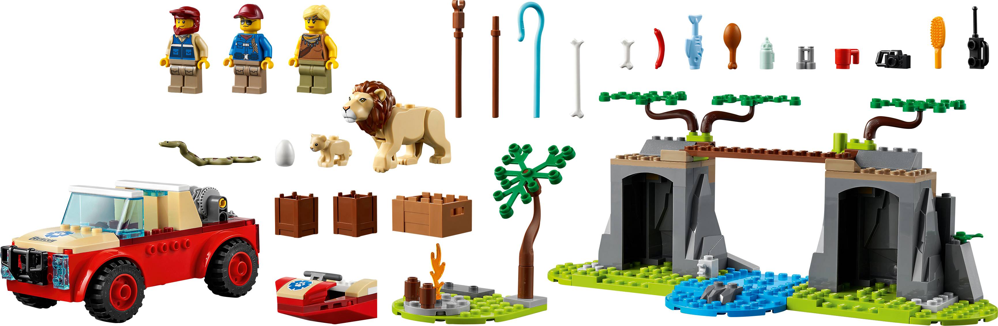 60301 LEGO® CITY Animal rescue off-road vehicle-4